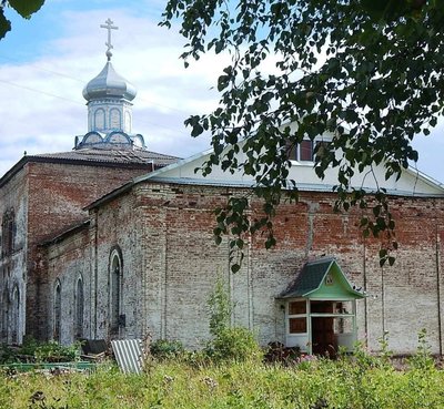 ХРАМ ДИМИТРИЯ СОЛУНСКОГО, С. ПУЧУГА Архангельской обл.